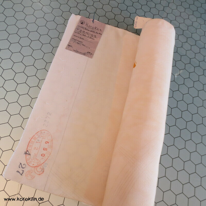Schmetterlinge, Zweige Kimono Chirimen Crepe Seide, abstrakt