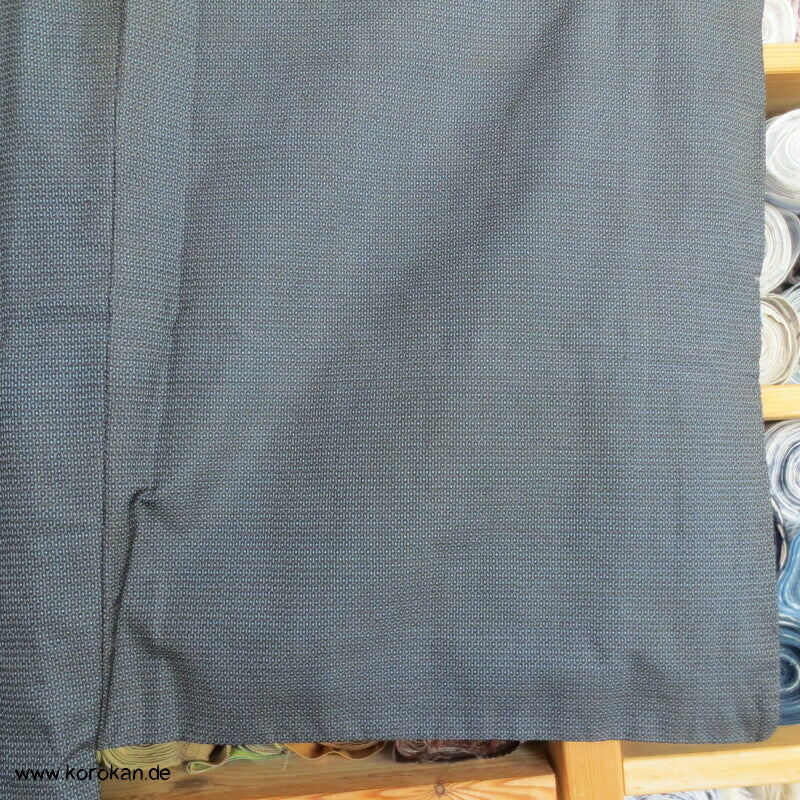 Männer Haori Kimono Jacke Tsumugi Seide, Seidenfutter Shikishi