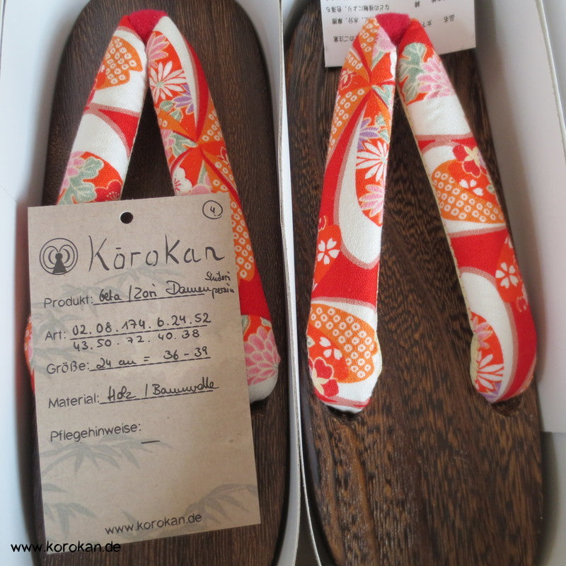 Geta - rundere schmalere Form für Damen - 24 cm