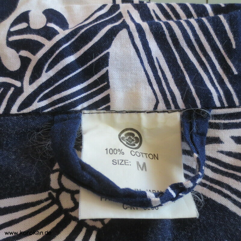 Yukata Baumwoll Kimono mit Koi Mustern