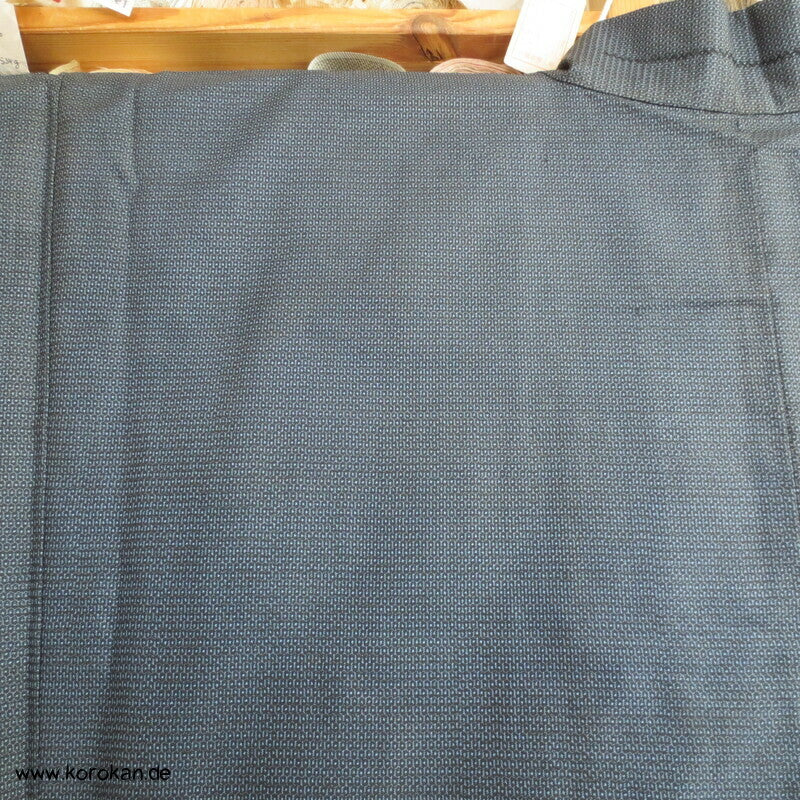 Männer Haori Kimono Jacke Tsumugi Seide, Seidenfutter Shikishi