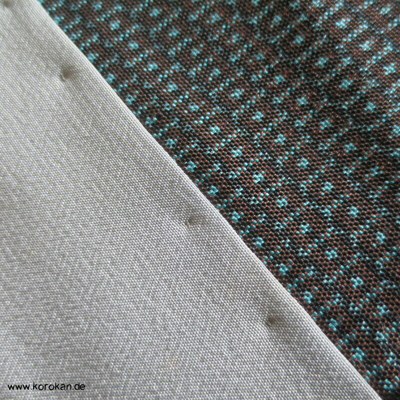 Kikko Oshima Tsumugi Seiden Haori Jacke