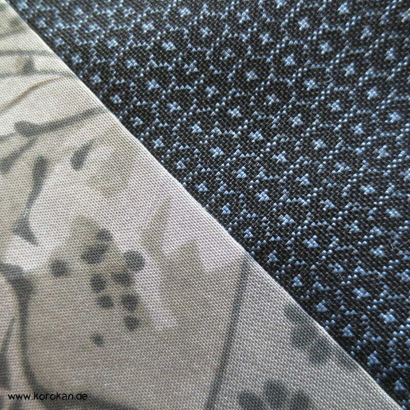 Männer Haori Kimono Jacke Tsumugi Seide, Seidenfutter Shikishi