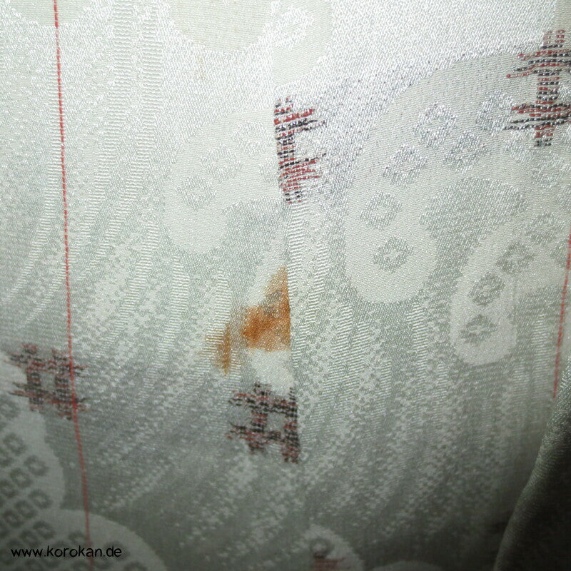 gewebte Wellen mit Urushi Igeta Brunnenkreuzen Komon Kimono