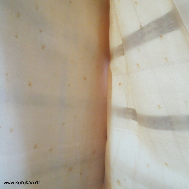 gewebte Wellen mit Urushi Igeta Brunnenkreuzen Komon Kimono
