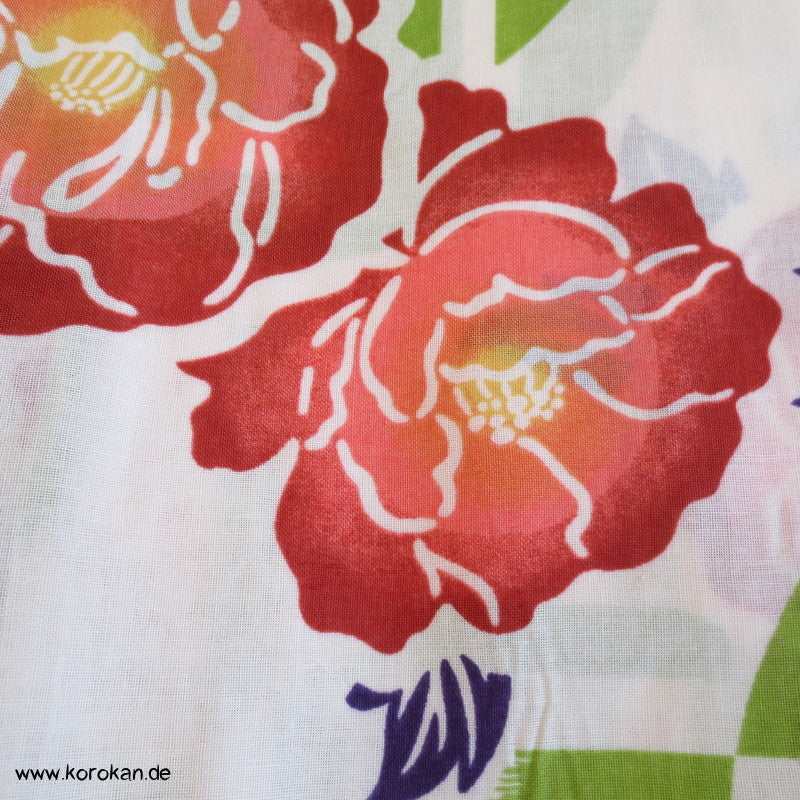 Canoa Yukata Sommer Kimono, reine Baumwolle, neu und originalverpackt