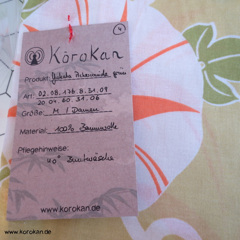 Canoa Yukata Sommer Kimono, reine Baumwolle, neu und originalverpackt