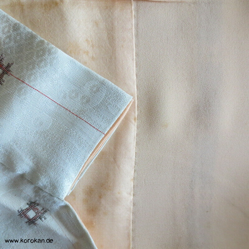gewebte Wellen mit Urushi Igeta Brunnenkreuzen Komon Kimono