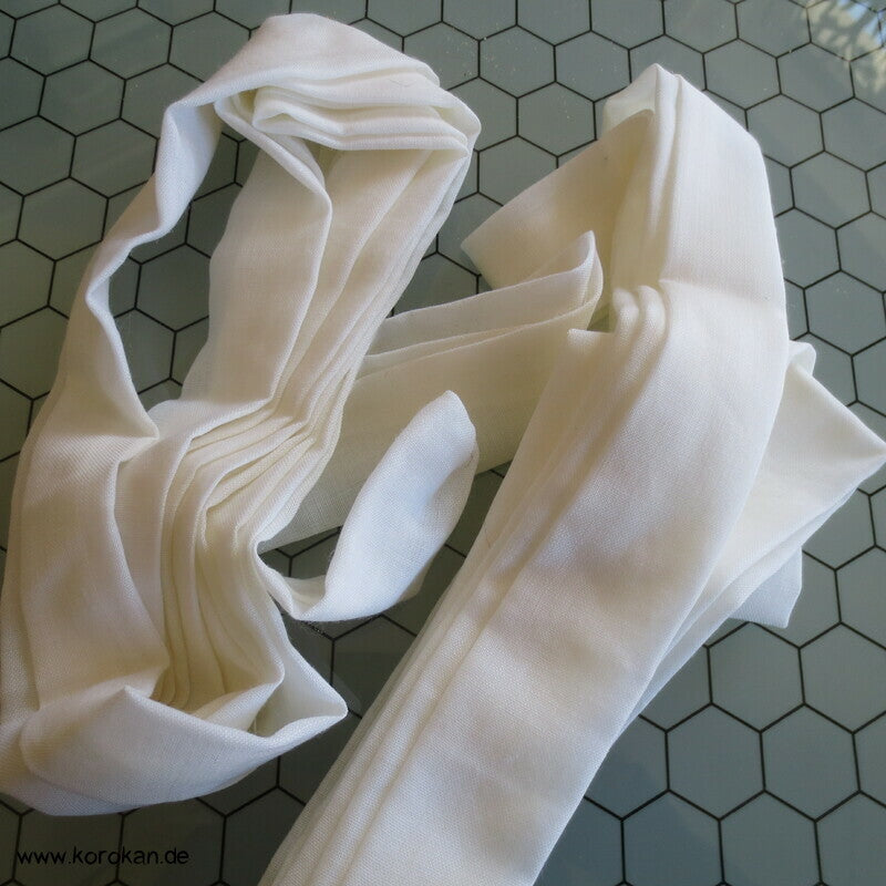 natur Muslin Koshihimo Band für Juban/ Kimono