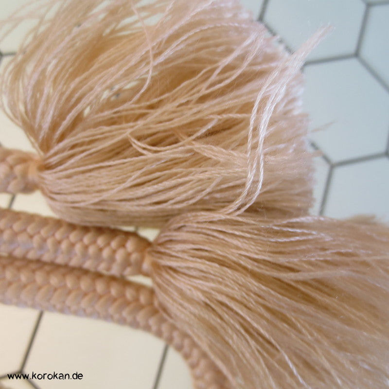 beige Kordel Obijime