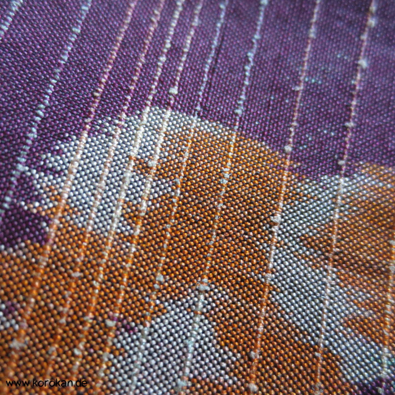 Meisen Seide längere Haori Kimono Jacke - antik