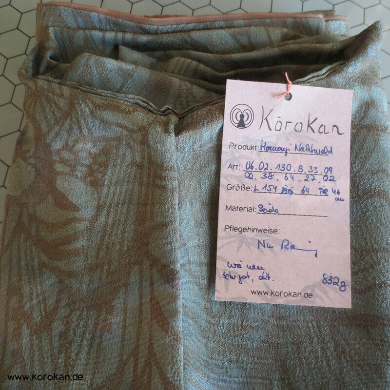 Nachtwald Homongi Seidendamast Kimono