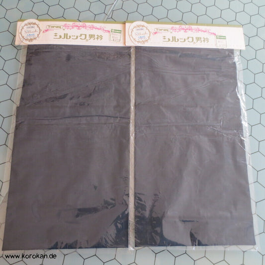 Han Eri schwarzer Sillook Kragenstreifen