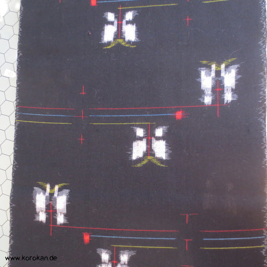 Schmetterling Kasuri Kimono Wolle