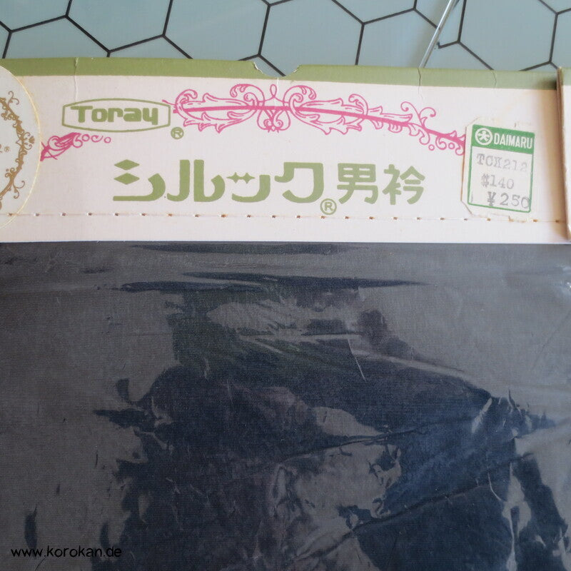 Han Eri schwarzer Sillook Kragenstreifen