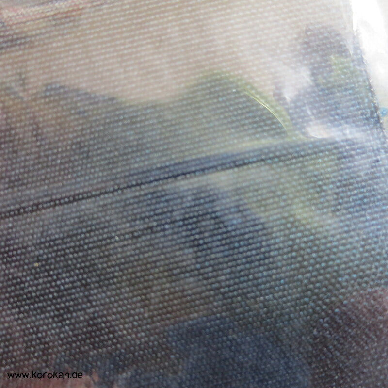 Han Eri schwarzer Sillook Kragenstreifen