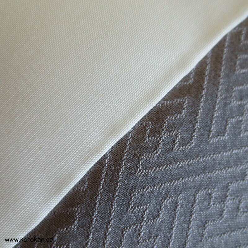 Bokashi Farbverlauf, Weiden, Fächer Homongi Kimono