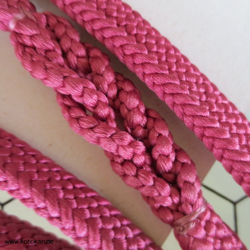 mauve, bunter Abschnitt Kordel Obijime, Zopfteil