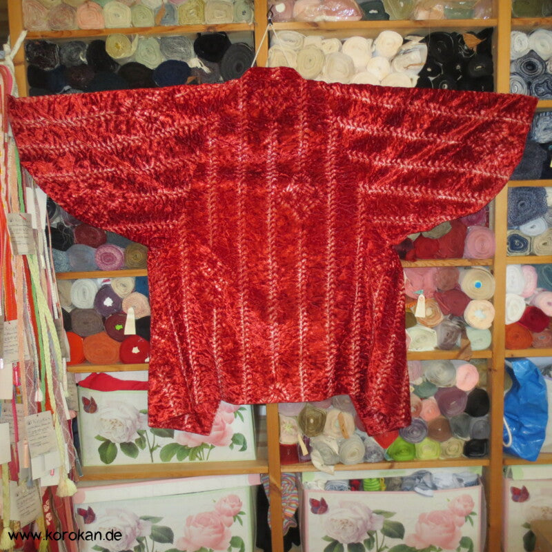 Viale Budo Shibori Crash Samt Michiyuki Raglanjacke