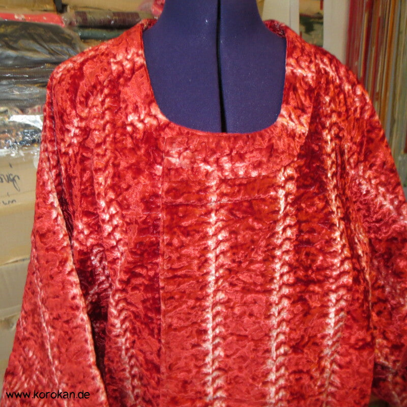 Viale Budo Shibori Crash Samt Michiyuki Raglanjacke