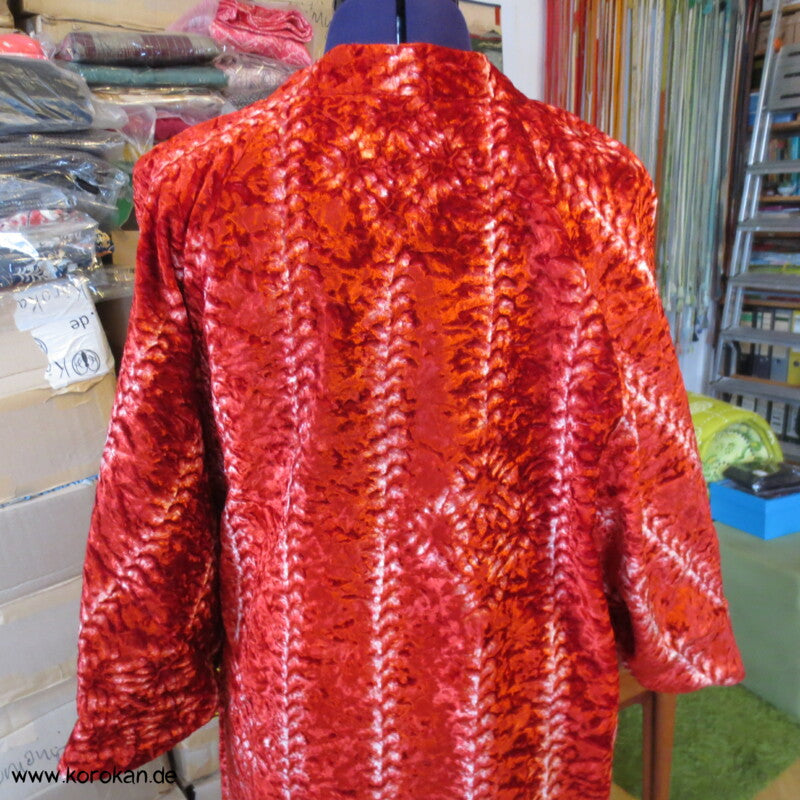 Viale Budo Shibori Crash Samt Michiyuki Raglanjacke