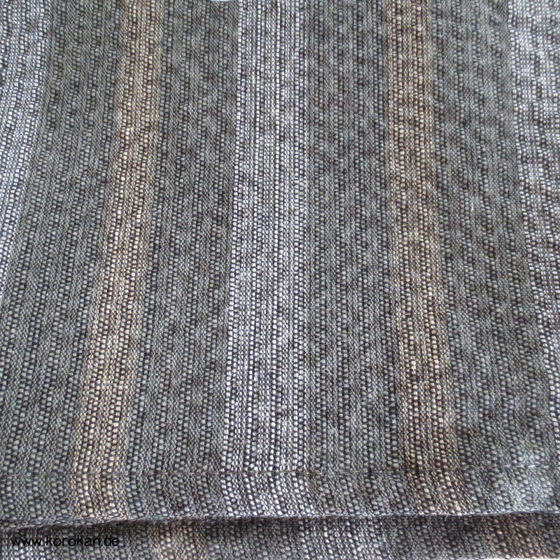 gestreifter dicker Krepp Yukata Kimono, reine Baumwolle
