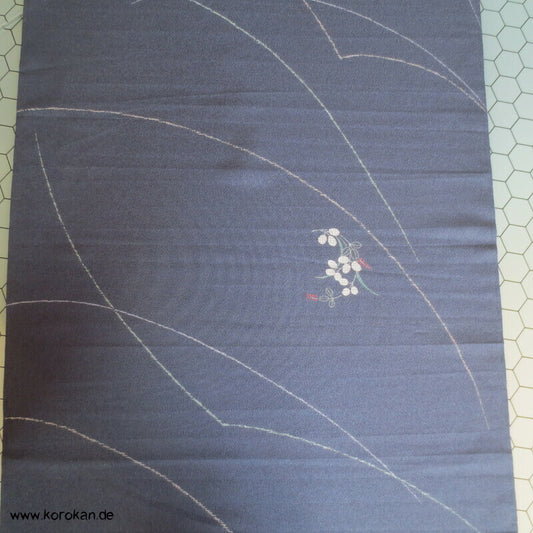 Nandina und Gräsern Kimono Crepe