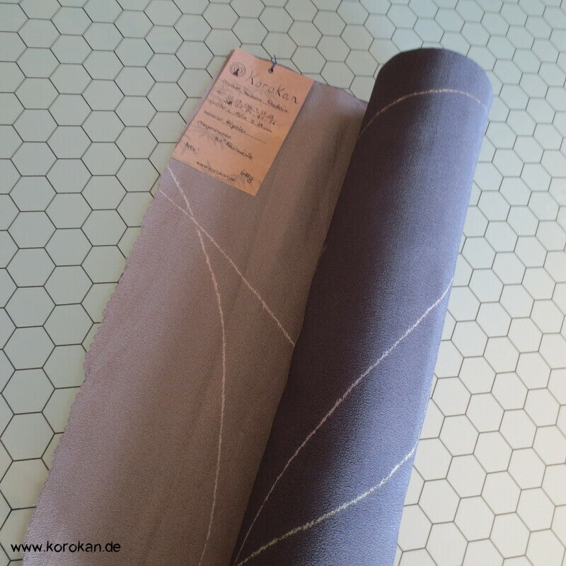 Nandina und Gräsern Kimono Crepe