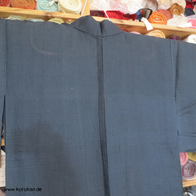 halbtransparenter Tsumugi Seiden Hitoe Hochsommer Kimono