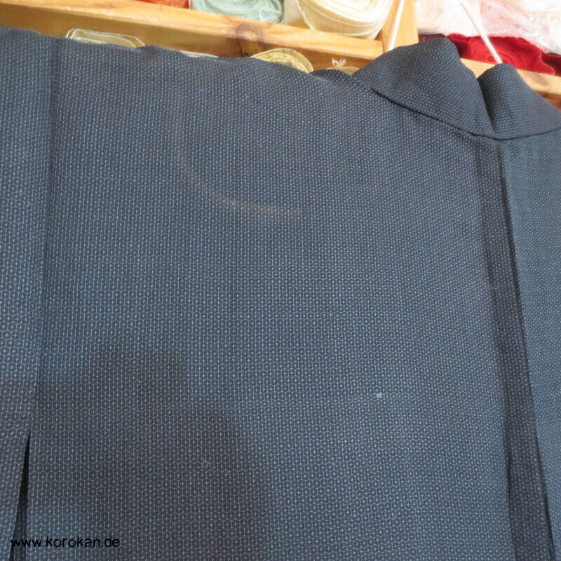 halbtransparenter Tsumugi Seiden Hitoe Hochsommer Kimono