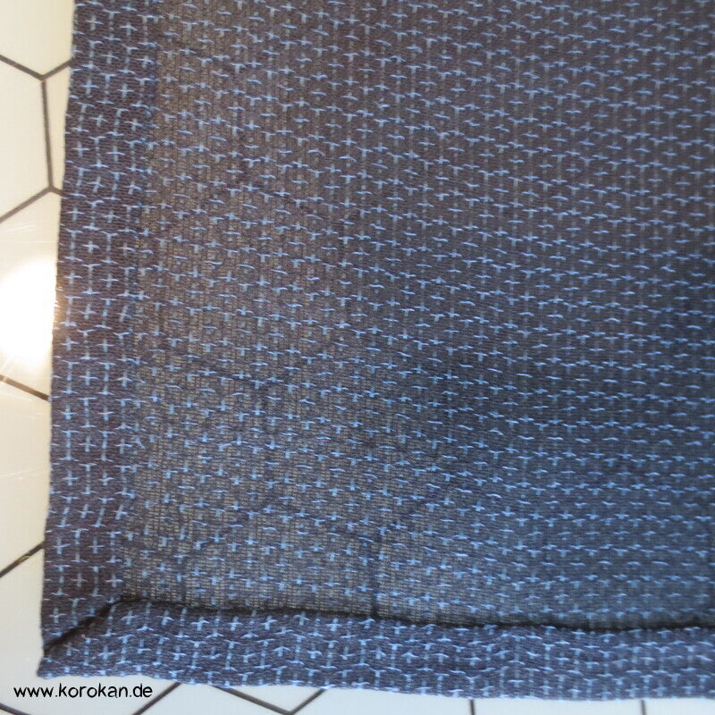 halbtransparenter Tsumugi Seiden Hitoe Hochsommer Kimono