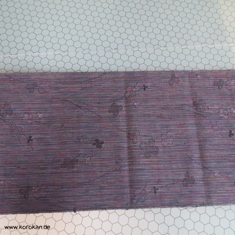 Blumenjacquard, bunte Fäden Wolle / Seide Kimono Stoff