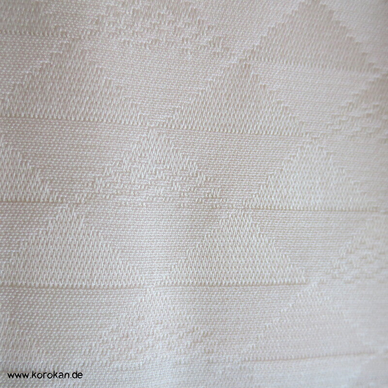 rosa fishscale Juban Unterkimono mit besticktem Han Eri Kragen