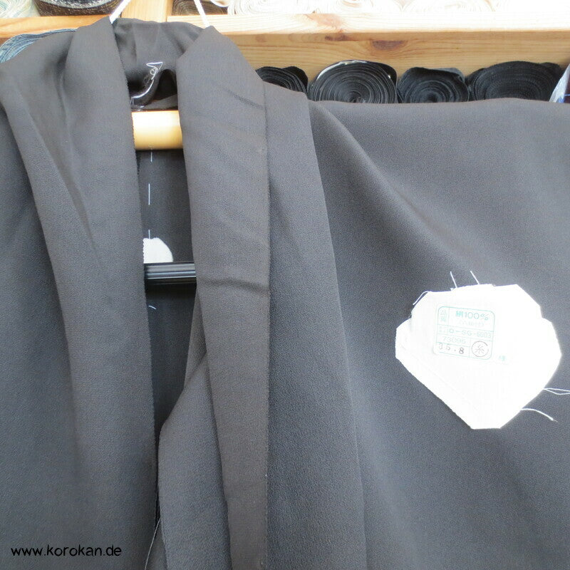 Tomesode, goldener Bambuswald Seiden Karieba