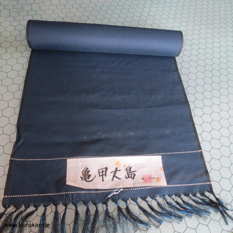 Kikko Vogelaugen Kasuri Tsumugi Männer Kimono Seide