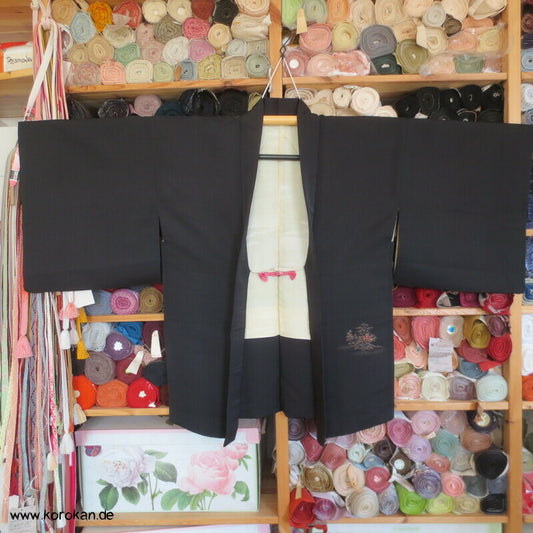 Urushi Landschaft Haori Kimono Jacke