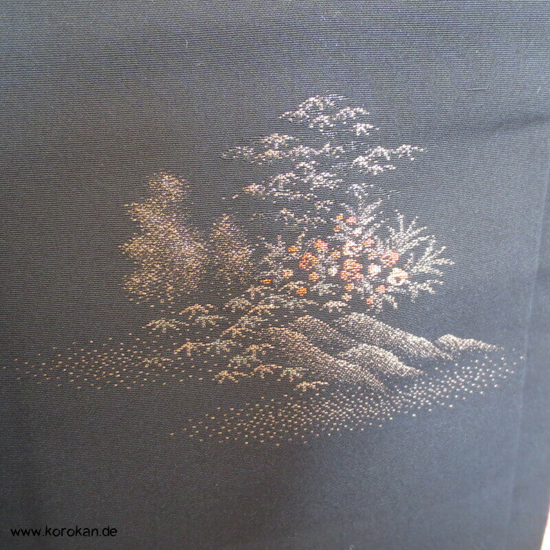 Urushi Landschaft Haori Kimono Jacke