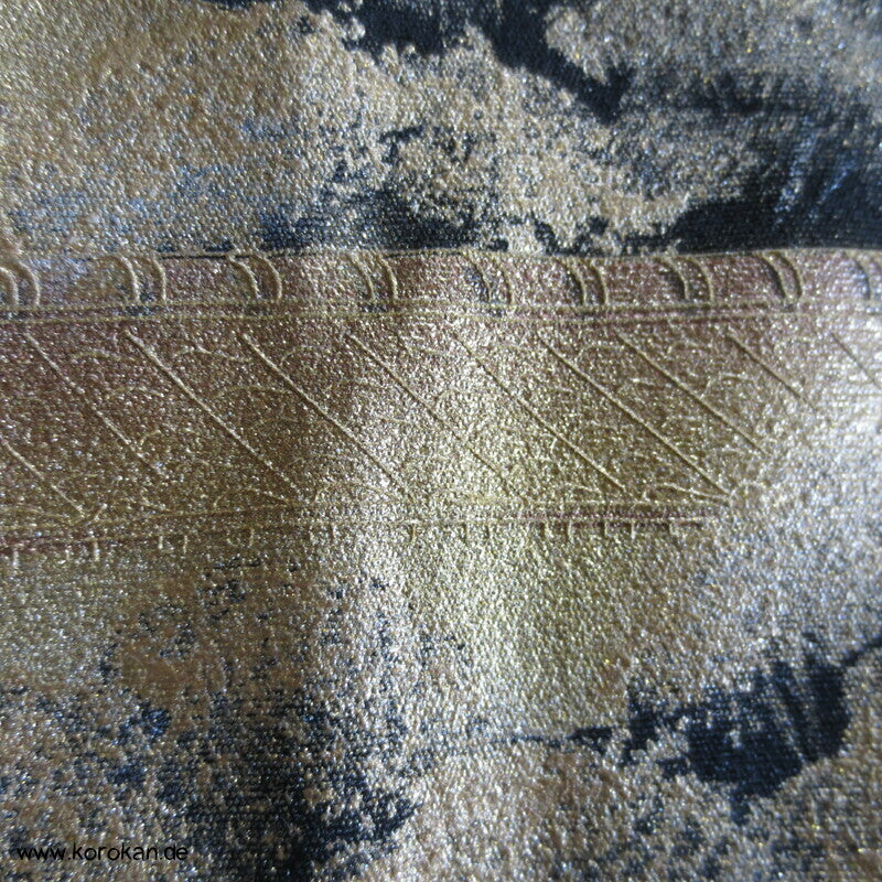 Tomesode, Tempellandschaft Seiden Karieba