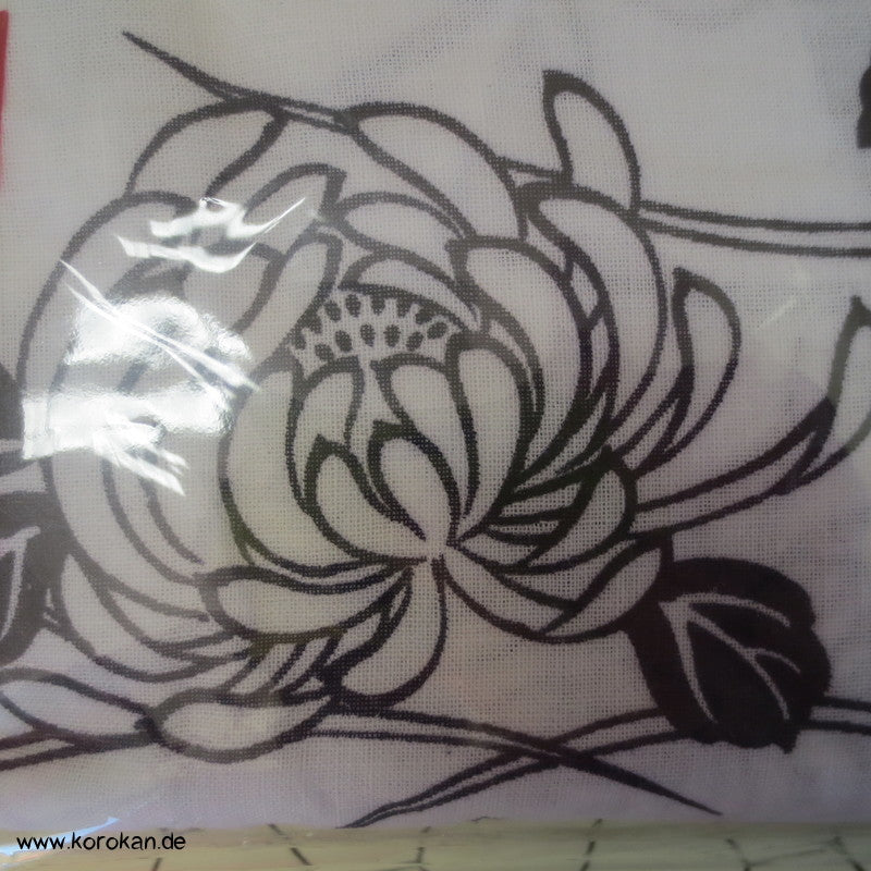 Blaudruck Nemaki - Kimono zum Schlafen