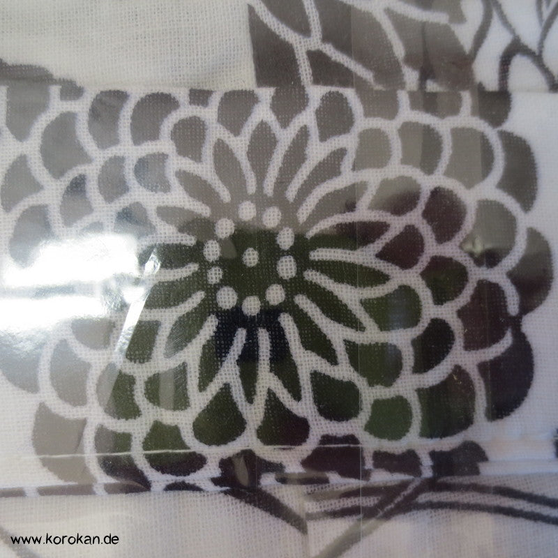 Blaudruck Nemaki - Kimono zum Schlafen