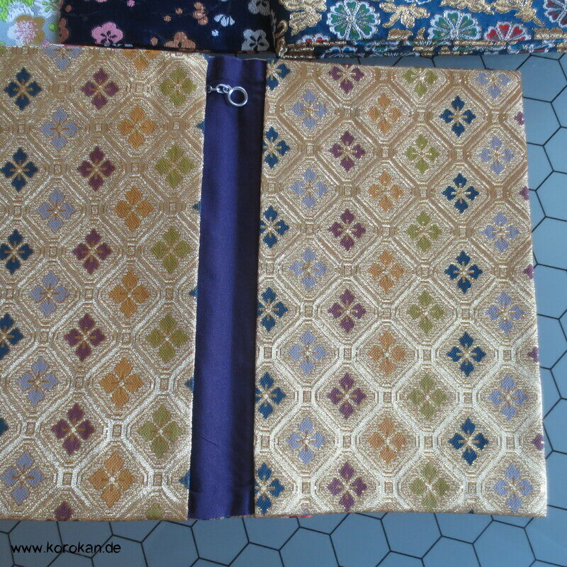 Buch - Tablethülle mit einer Seite Reißverschluss, kleinere Varianten