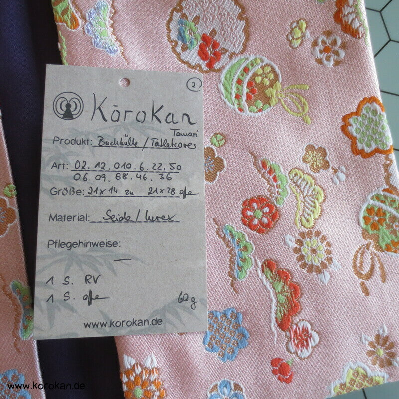 Buch - Tablethülle mit einer Seite Reißverschluss, kleinere Varianten