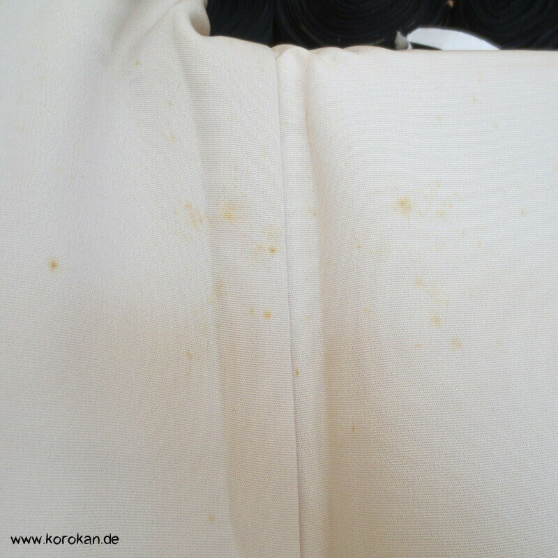 Ume Zweige, Goldflecken Homongi Kimono