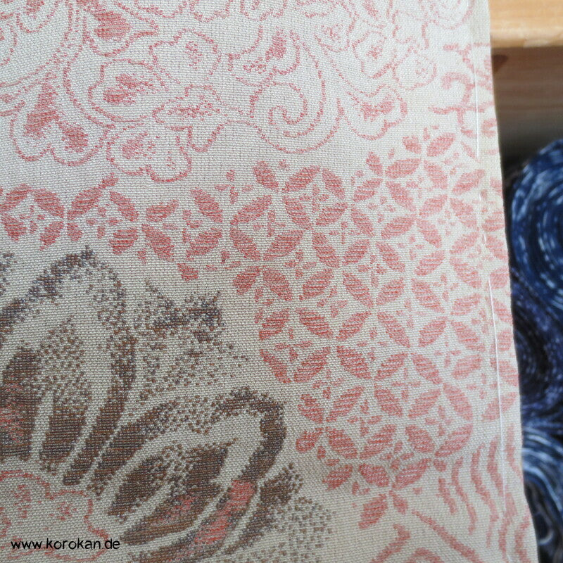 Kiribame und Blumen Brokat Haori