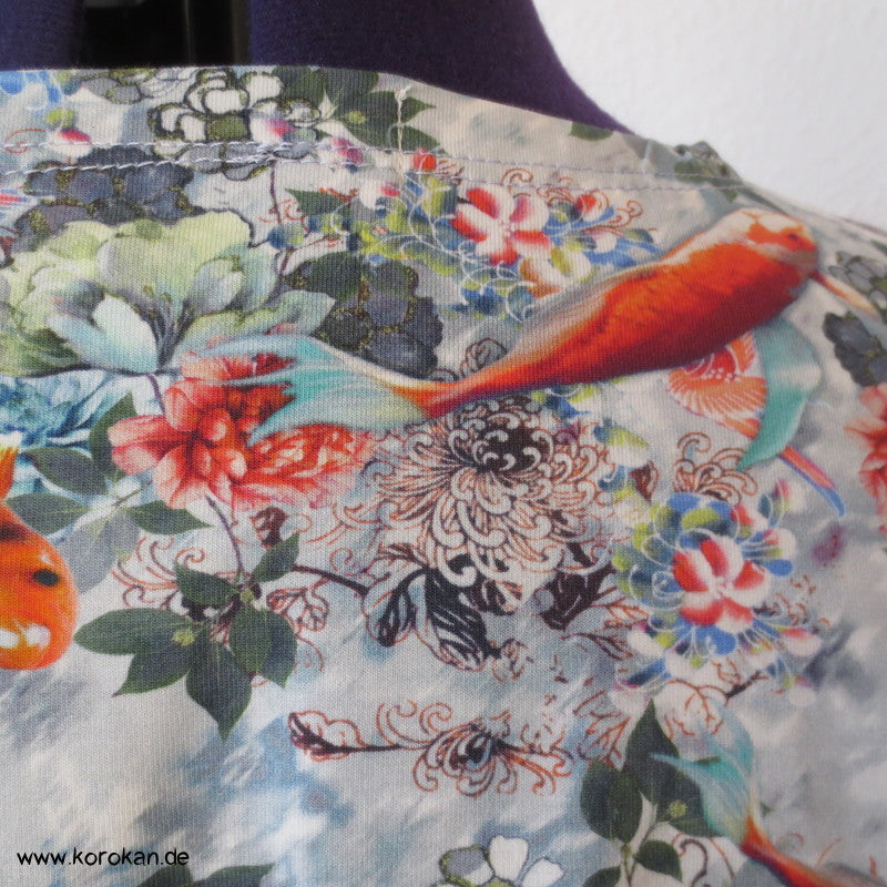 Koi Baumwolljersey A - Linie Langarm T Shirt