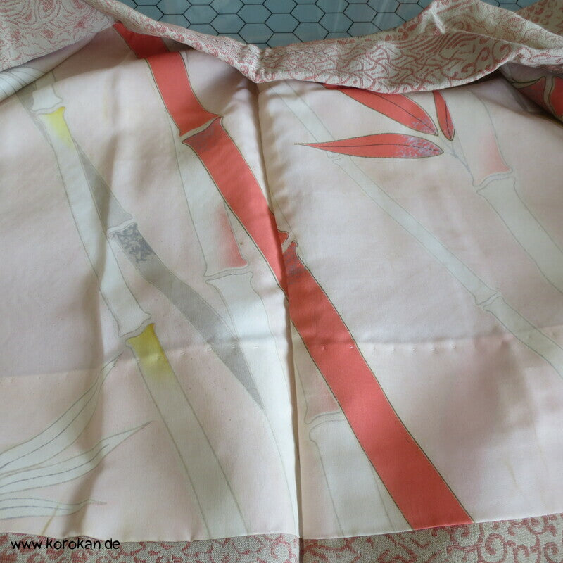 Kiribame und Blumen Brokat Haori