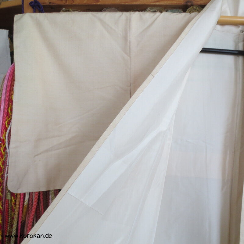 handgewebter Tsumugi Homongi Kimono Frühlingsanfang