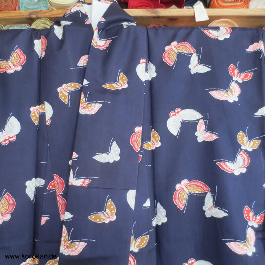 Schmetterlinge Komon Seidentaft Kimono