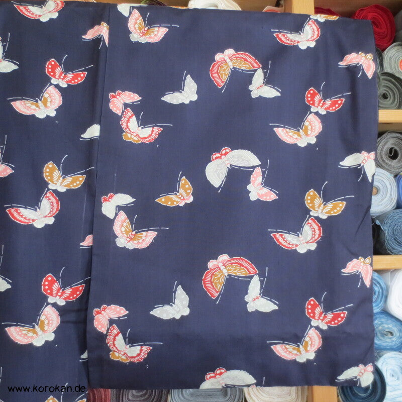 Schmetterlinge Komon Seidentaft Kimono