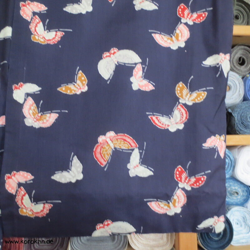 Schmetterlinge Komon Seidentaft Kimono
